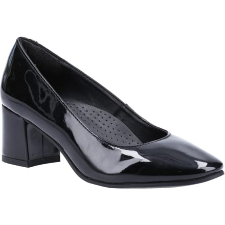 Hush Puppies Dames/dames Anna leren pumps (Zwart)