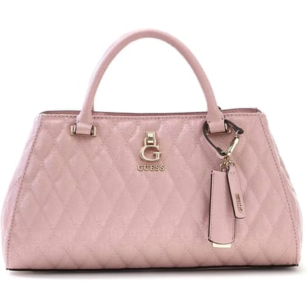 GUESS schoudertas handtas Tamara Girlfriend Satchel Light Pink roze
