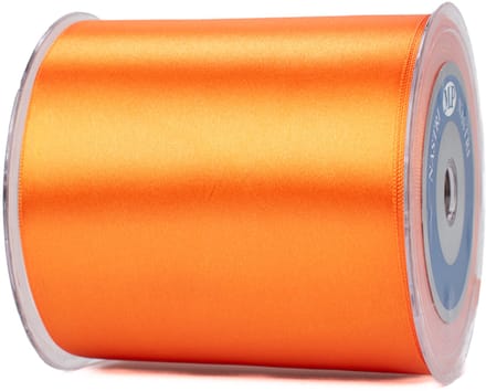Breed openingslint van 10 cm x 25 meter oranje - lint voor opening
