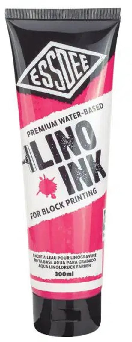 Essdee Lino Inkt Fluorescerend Roze 300ml