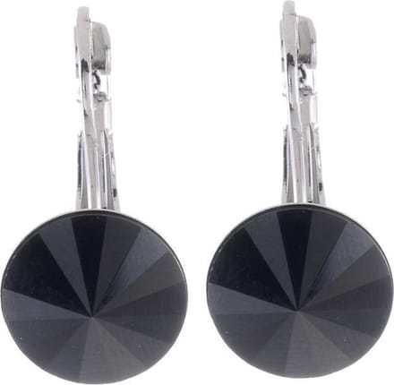 Behave Oorhangers Dames - rond 12 mm diameter - Oorbellen 2.2 cm lang
