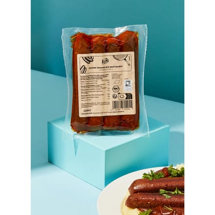 Bio vegan braadworst grof 230 g