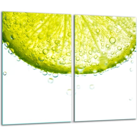 TMK ArtDeko - Snijplank - Glas - 2x 30x52 cm - Inductiekookplaten