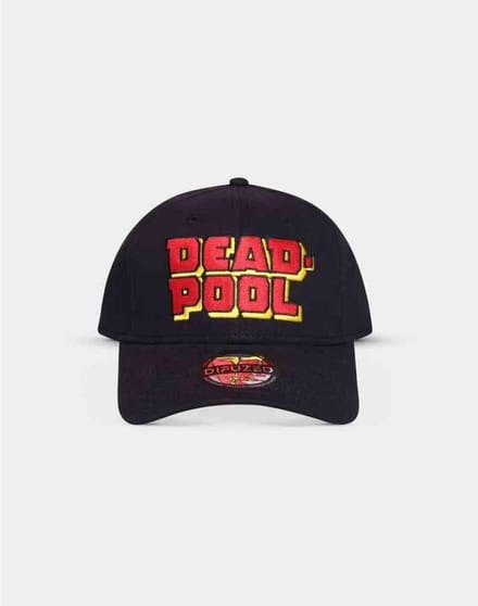 Marvel Deadpool Snapback Pet Big Letters Zwart