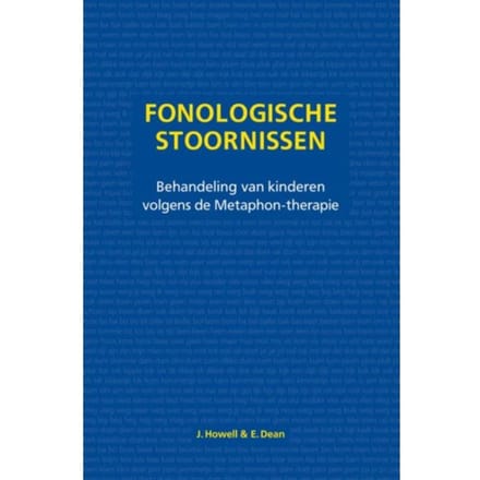 Fonologische Stoornissen - J. Howell