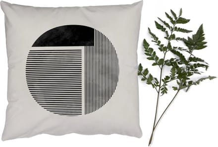 Sierkussens - Kussentjes Woonkamer - 45x45 cm - Minimalisme - Cirkel - Design