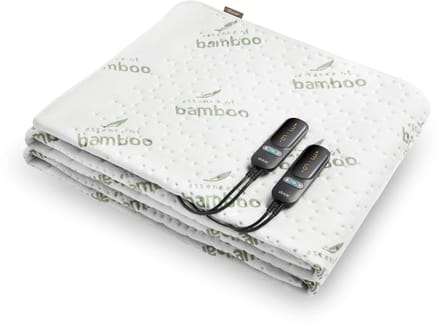 Duux Snooze Bamboo Elektrisch Onderdeken – 6 standen – 155x200 cm