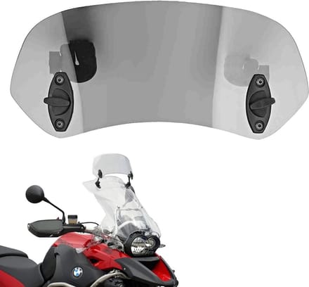 Universele Verlenging Voorruit Motorfiets 285x125mm Helder Windscherm