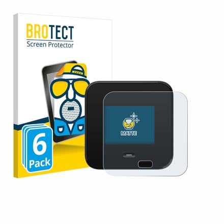 BROTECT - Screenprotector voor Netgear Nighthawk M7 Pro - Folie Beschermfolie matte 6 Stuks