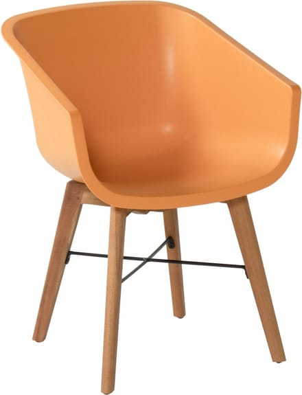 Hartman Amalia Woodleg Tuinstoel - Set Van 2 - Indian Orange
