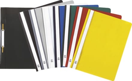Exacompta 25x Snelhechtmap PP standaardkwaliteit - A4 - Geassorteerd - 449225B