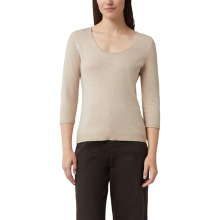 Comma  Pullover Beige Maat: 40 | Sweaters Outlet | Dames | Beige