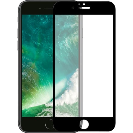 iPhone 6 screenprotector gehard glas Edge to Edge - Zwart