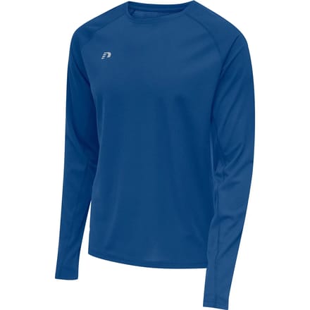 Newline Core Running LS Shirt Heren - blauw - maat S