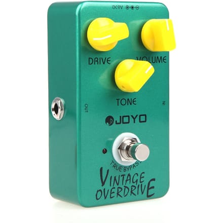 Joyo JF-01 Vintage overdrive gitaareffectpedaal True Bypass blue