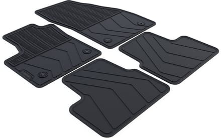 Rubber Automatten geschikt voor Opel Meriva B - Bouwjaar: 2010-2017 - Originele pasvorm - 4-delig