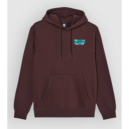 Element Torn Hoodie bruin