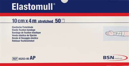 BSN - Leukoplast - Elastomull - 10 cm x 4 m - stretched - 50 stuks per doos