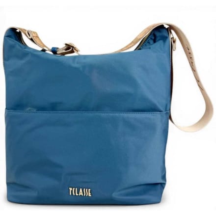 Alviero Martini 1 Classe Breeze Nylon Dames Blue Pacific Stof Hobo Bag