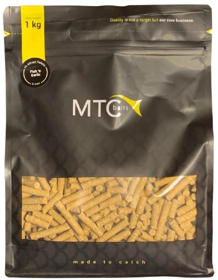 MTC Baits Fish 'n Garlic Hi-Attract Pellet 6mm 1kg