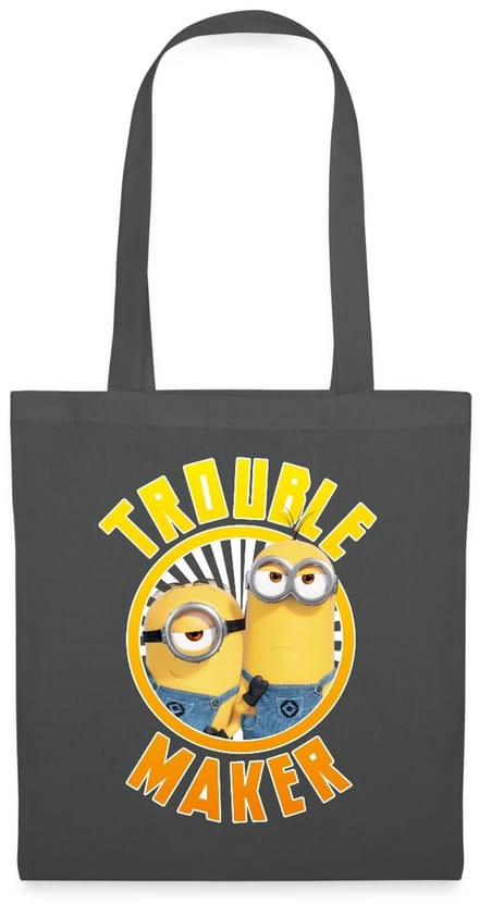 Minions Twee Minions Trouble Maker Tas Van Stof Schoudertas