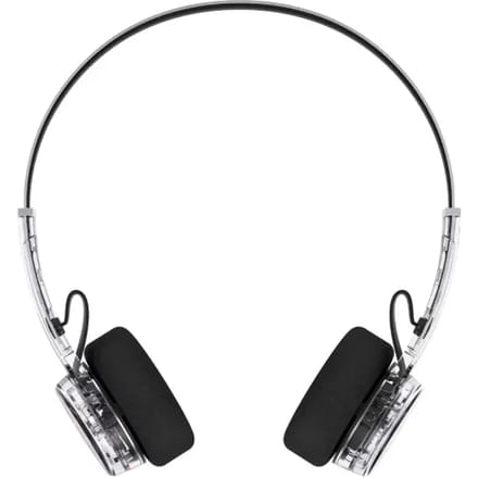 MONDO Draadloze Hoofdtelefoon - On-Ear - Bluetooth 5.3 - Hoofdtelefoon - RETRO - Clear