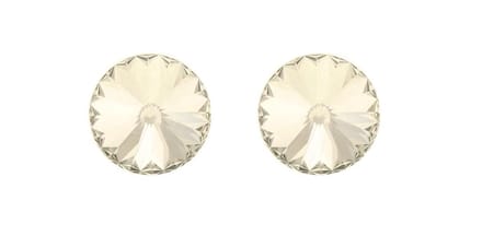 Behave Dames oorbel steker zilver-kleur 0,8 cm