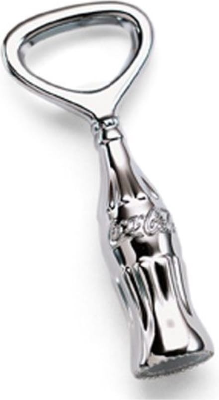 Coca-Cola Flessen Opener Chroom Mini