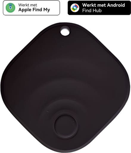 Rayofi Air Tag-Bluetooth Tracker & KeyFinder - Werkt met Apple Find My & Android Find My Device - Tracker Apple iPhone & Android - Zwart