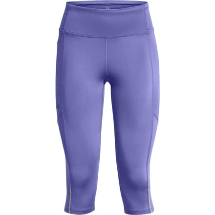 Under Armour Dames Launch Capri (Paars)