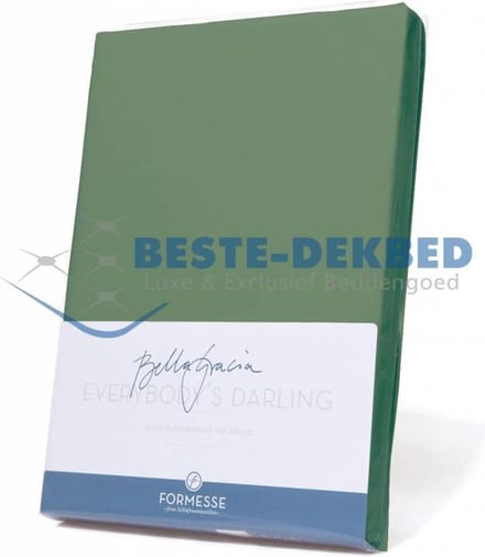 Bella Gracia Jersey Hoeslaken Olijf Groen 0533