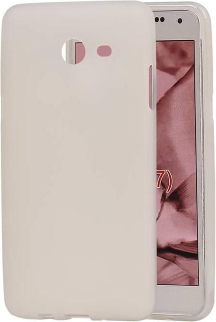 BestCases.nl Samsung Galaxy J5 2017 TPU back case hoesje transparant Wit