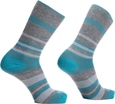 Wrightsock Explore Crew - Aqua - 41-45