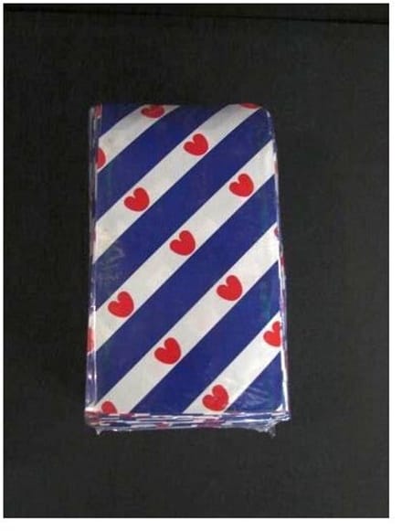 Vlakke zakjes Friesland 10x16 200st