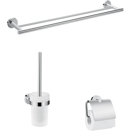 Hansgrohe Logis Universal Bathroom Accessory Set 3-piece 41727000
