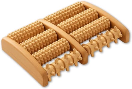 Houten Voetmassage Roller voor Reflexzone & Triggerpoint Therapie