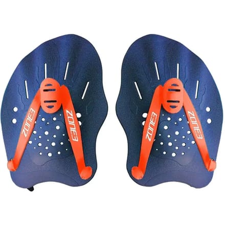 2025 Zone3 Ergo Zwemtraining Handpeddels - Blue / Oranje