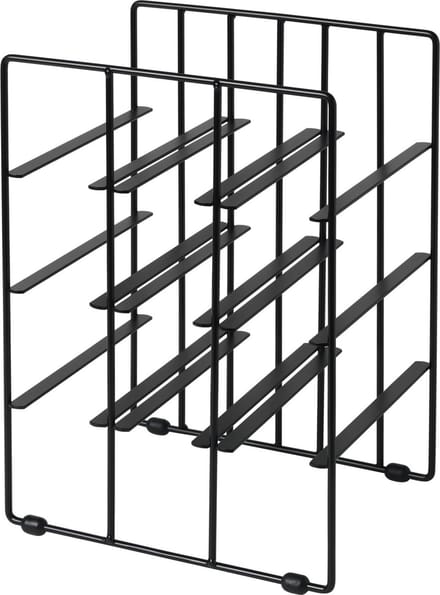 Blomus PILARE Wijnrek - Zwart - 9 flessen