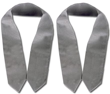 Vouwhouders 2-pack voor gordijnen - Antraciet kleur