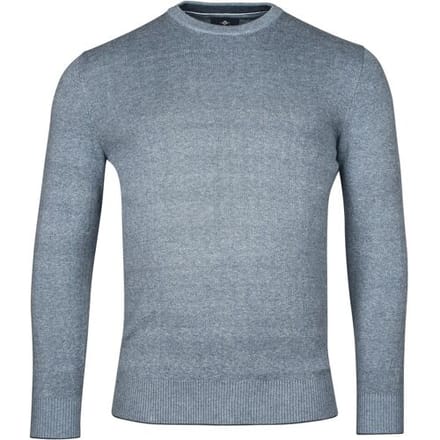 Baileys Trui Crew Neck Allover 2-Tone Licht Blauw / male