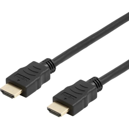 DELTACO HDMI-1030D-FLEX Flexibele HDMI-kabel, High Speed HDMI met Ethernet 4K, UltraHD bij 60 Hz, 3