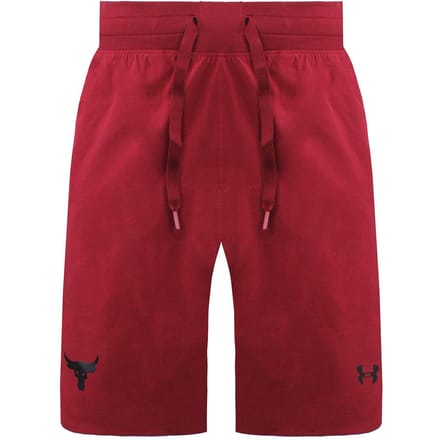 Under Armour x Project Rock Snap Heren Rode Shorts