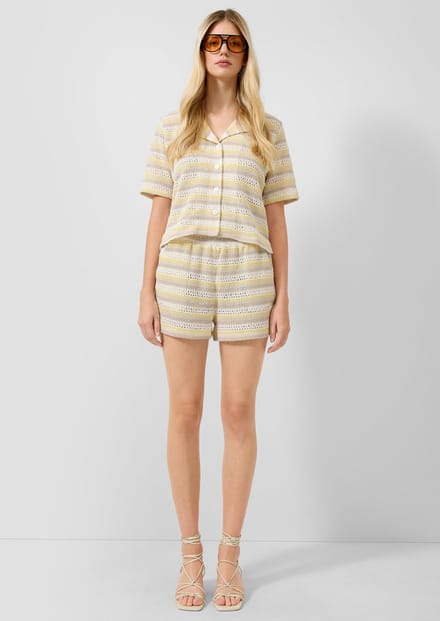 s.Oliver -qs Hosen Yellow Größe: W44 | Kurze Sporthosen Outlet | Damen | Gelb