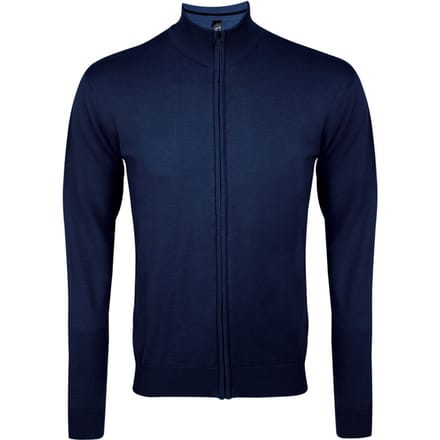 SOLS Heren Gordon Full Zip Cardigan (Marine)