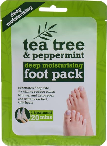 XPel - Tea Tree & Peppermint Deep Moisturising Foot Pack - 1.0ks