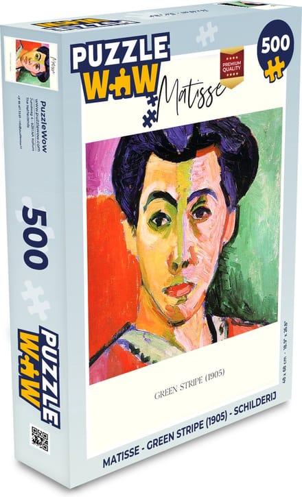 Puzzel Matisse - Green stripe (1905) - Schilderij - Legpuzzel - Puzzel 500 stukjes
