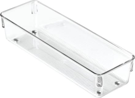 iDesign Ladebakjes transparant 5,5 cm hoog - 52430EU - Nestbaar