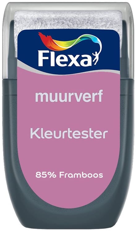 Flexa - Kleurtester Muurverf - 85% Framboos - Mengverf - 30 Ml