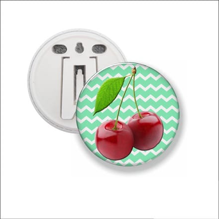 Button Met Clip - Kers
