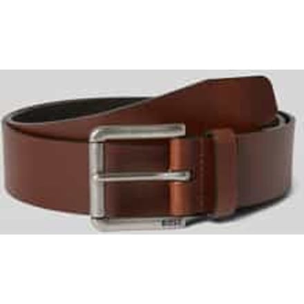 Leren riem met doornsluiting, model 'Joris'